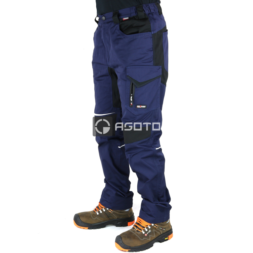 részlet COFRA Skiathos Stretch férfi munkanadrág