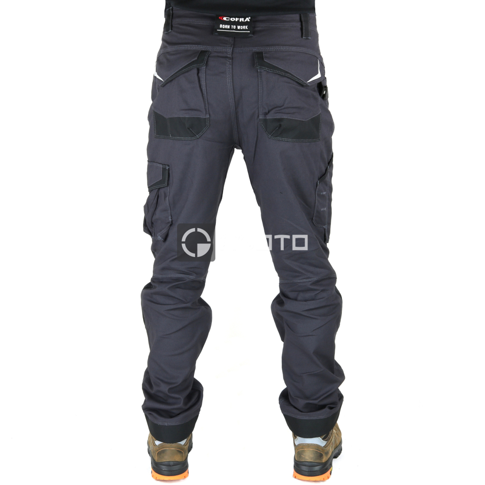 részlet COFRA Barrerio Stretch férfi munkanadrág