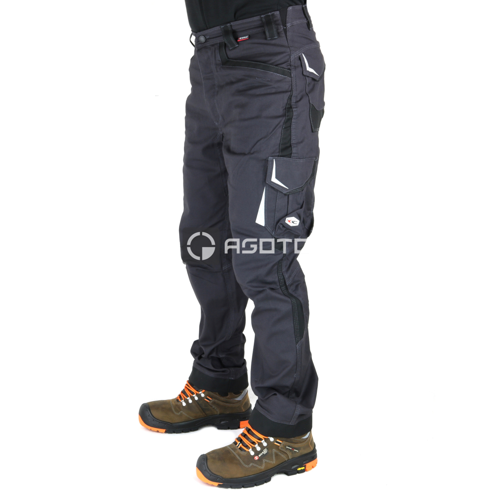 részlet COFRA Barrerio Stretch férfi munkanadrág