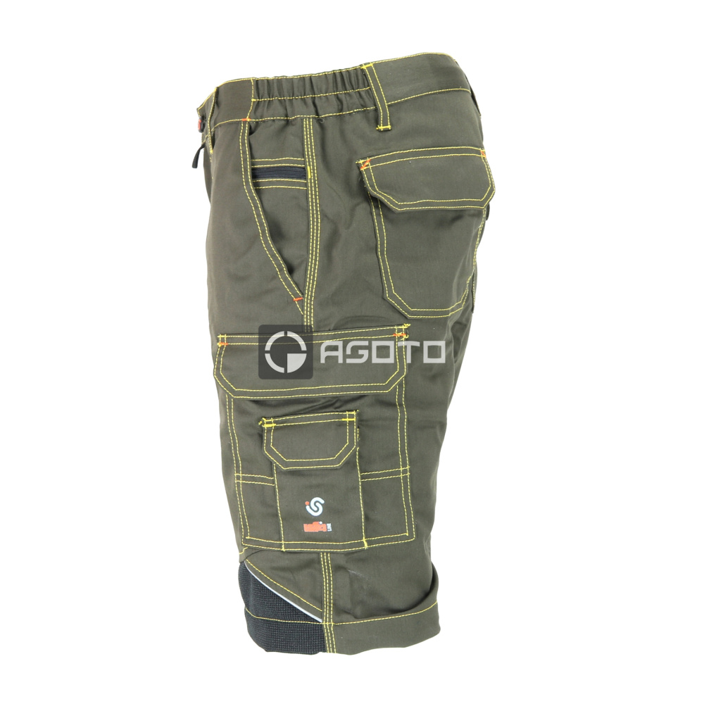 részlet Industrial Starter STRETCH EXTREME férfi munkás rövidnadrág