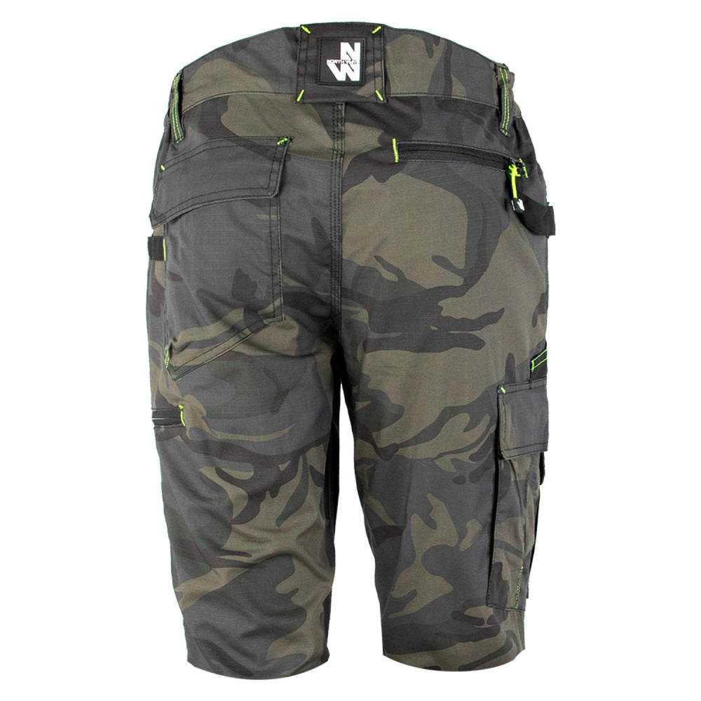 részlet NORTH WAYS Jack camo férfi rövidnadrág