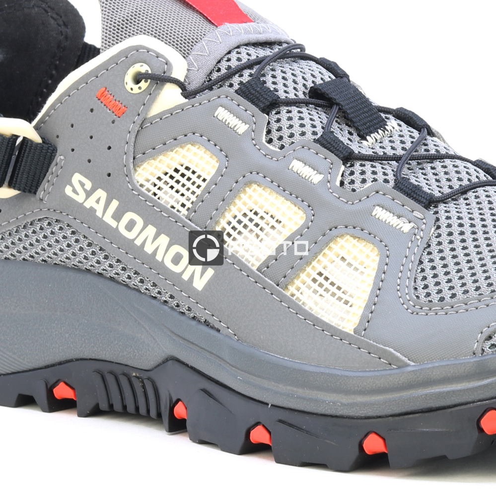 részlet SALOMON Techamphibian 5 Pewter trekking cipő