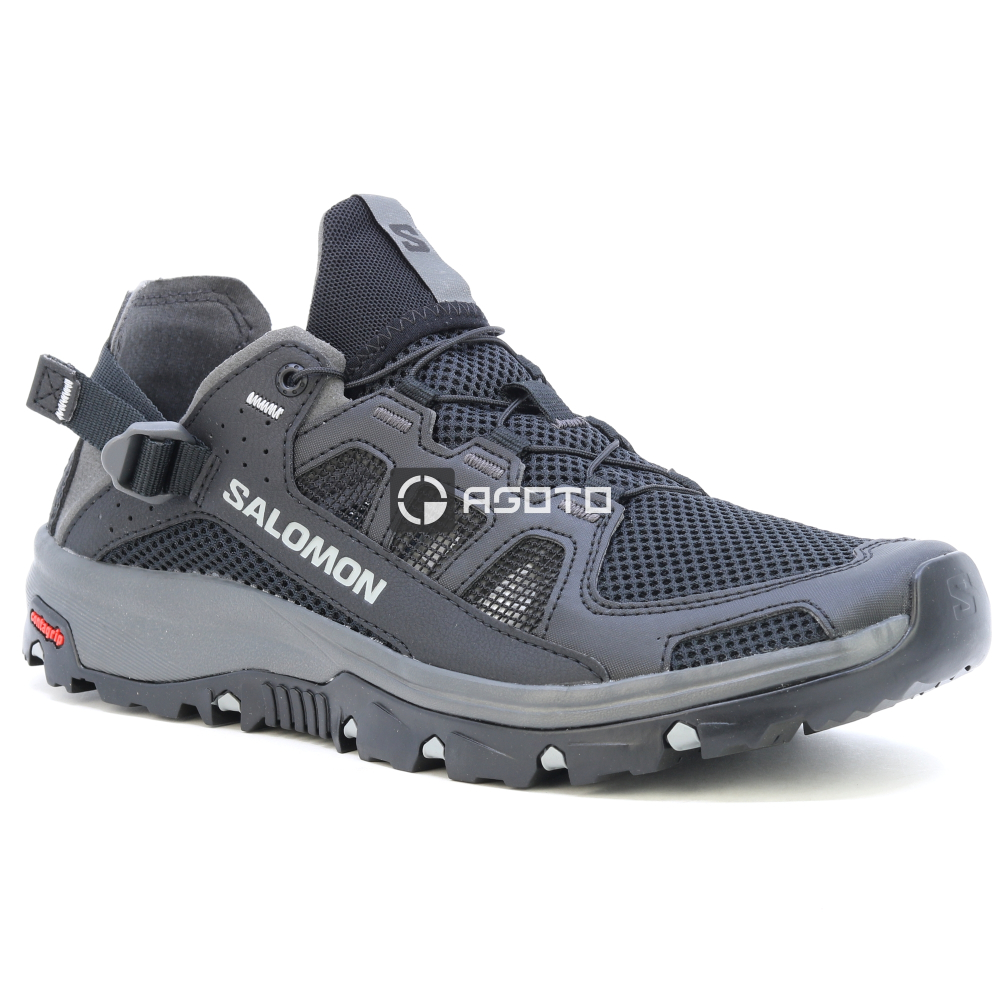 detail SALOMON Techamphibian 5 M Black trekking cipő