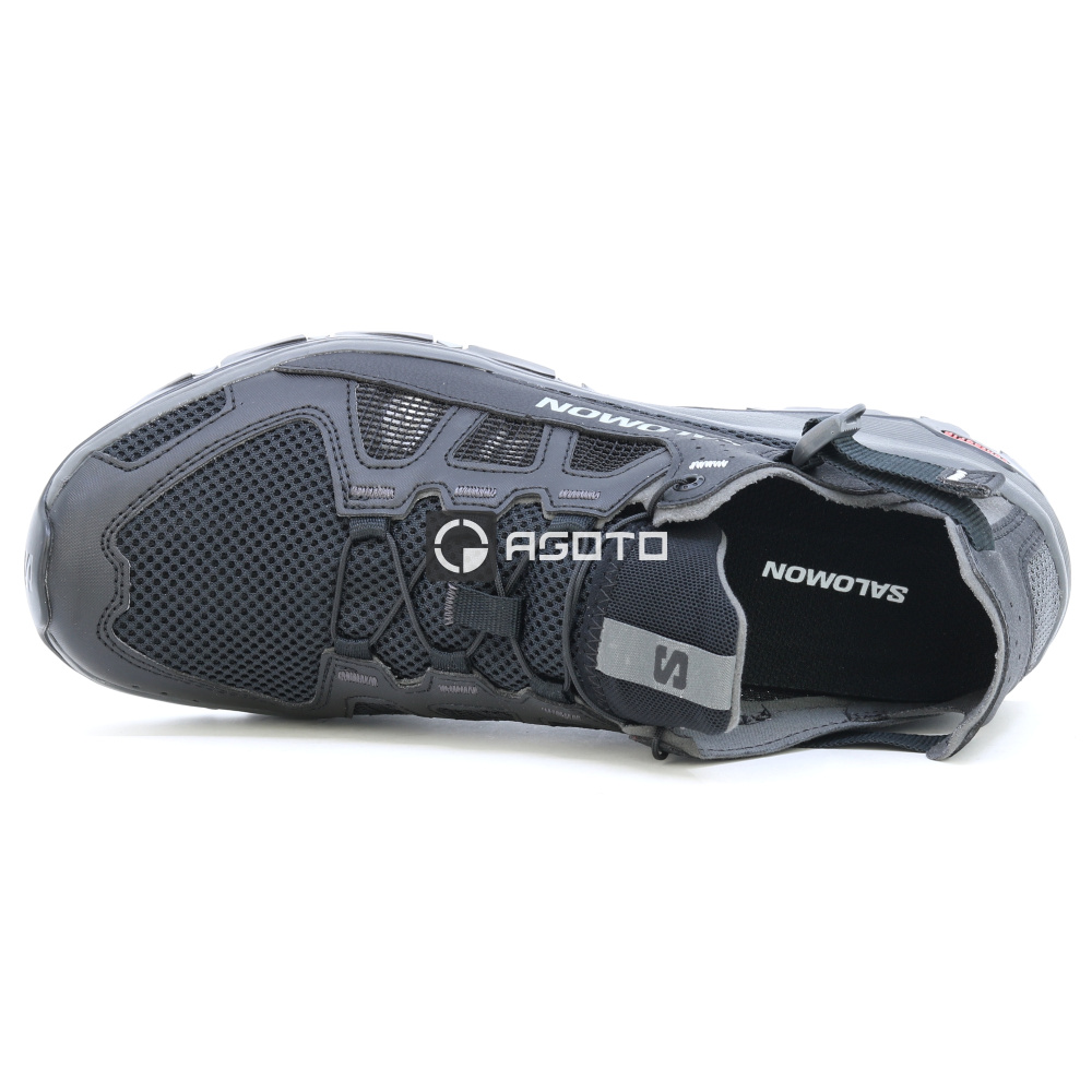 részlet SALOMON Techamphibian 5 M Black trekking cipő