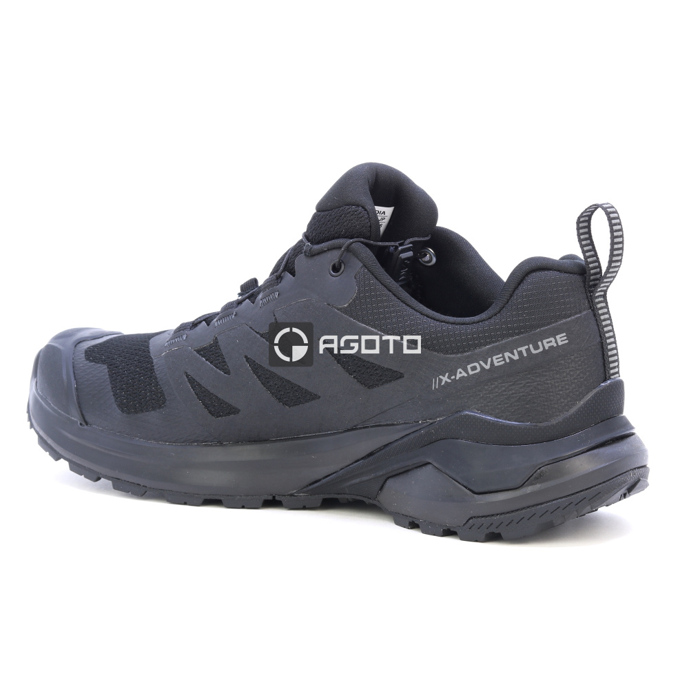 részlet SALOMON X-Adventure GTX Black trekking cipő