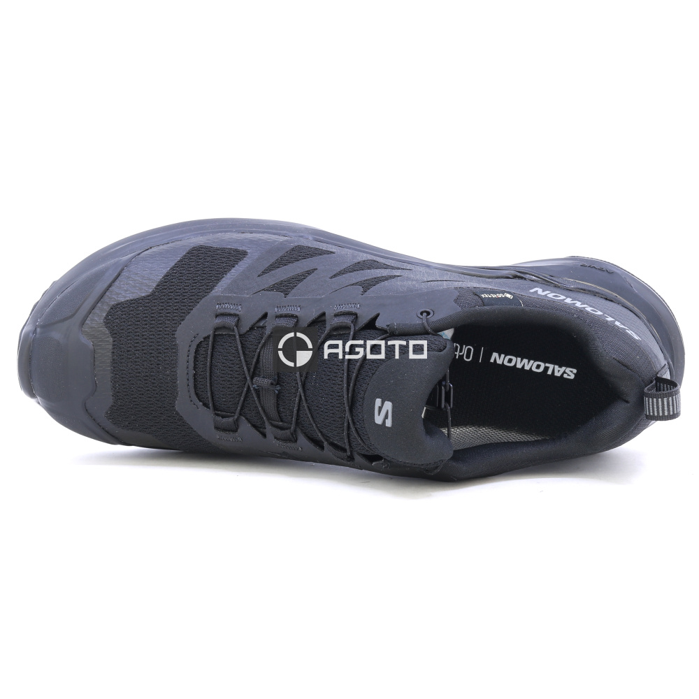 részlet SALOMON X-Adventure GTX Black trekking cipő