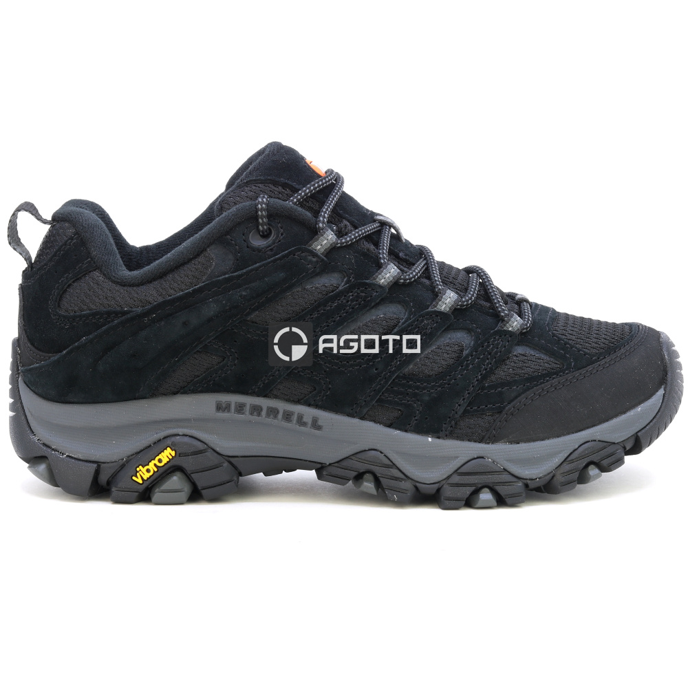 részlet MERRELL MOAB 3 black night trekking cipők