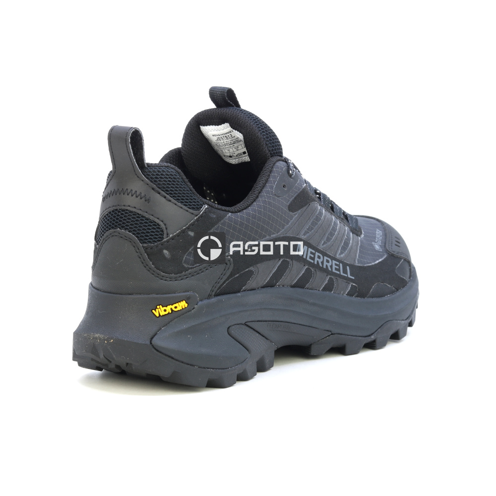 részlet MERRELL MOAB SPEED 2 GTX black trekking cipők