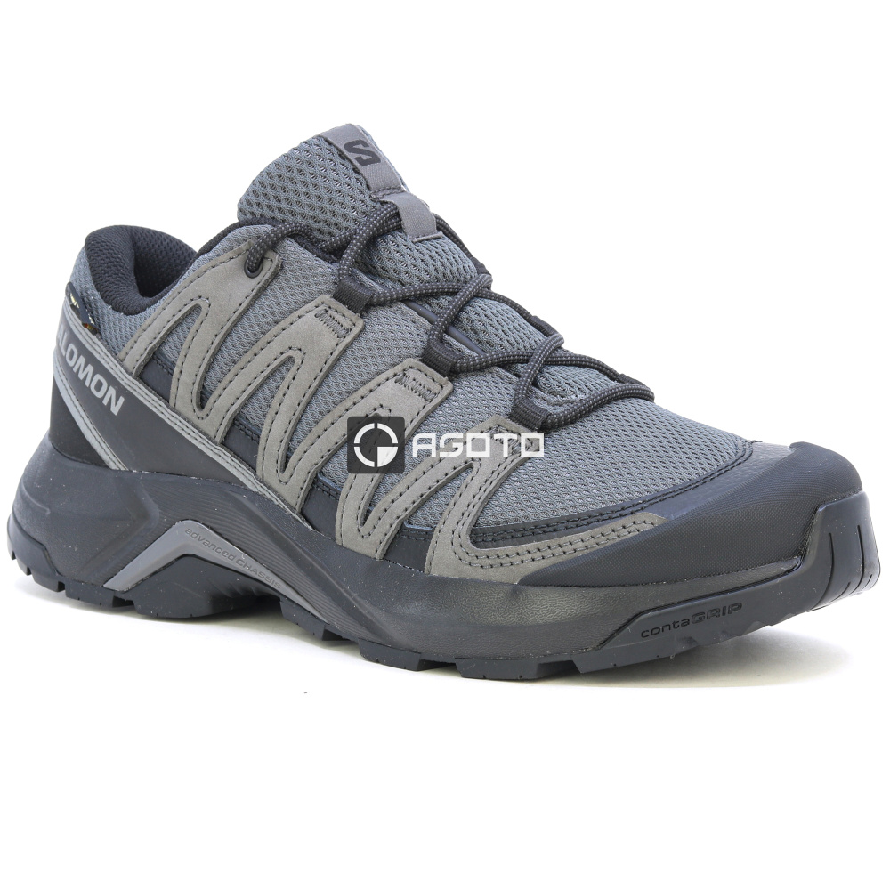 részlet SALOMON X-Adventure Recon GTX membrán Gore-Tex® trekking cipők