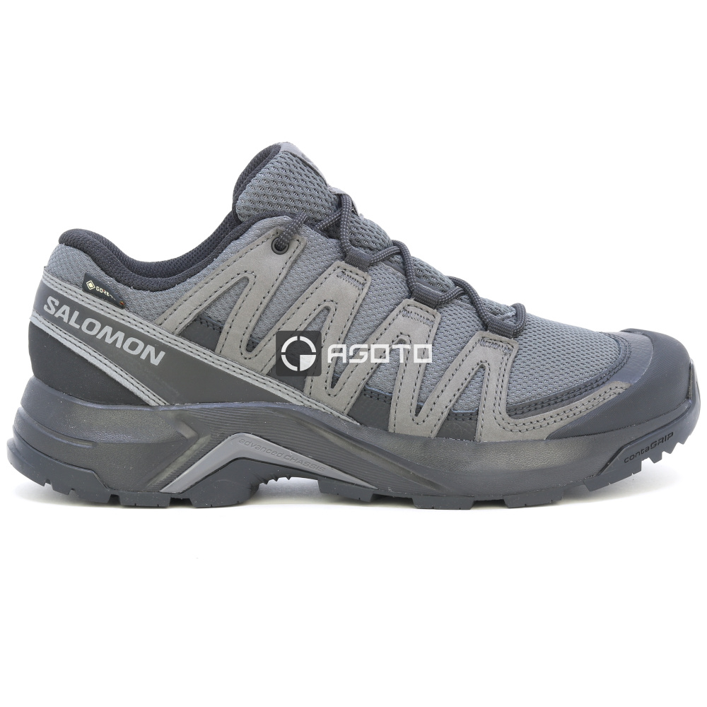 részlet SALOMON X-Adventure Recon GTX membrán Gore-Tex® trekking cipők