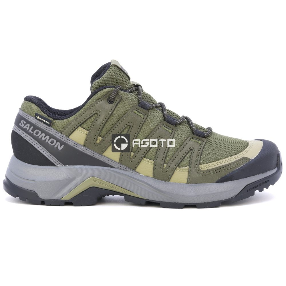 részlet SALOMON X-Adventure Recon GTX membrán Gore-Tex® trekking cipők