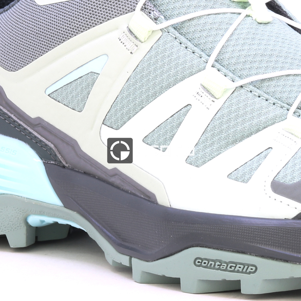 részlet SALOMON X ULTRA 360 W Greenm női trekking cipők