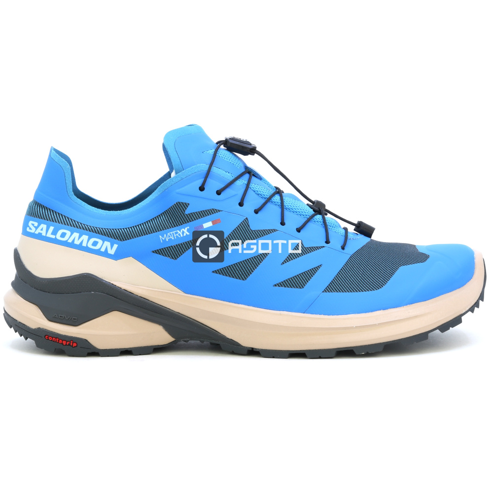 részlet SALOMON XA META MADE IN FRANCE trekking cipők
