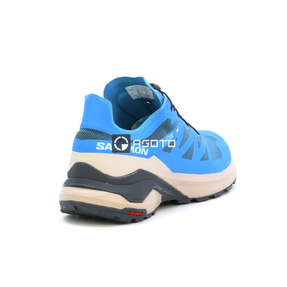 részlet SALOMON XA META MADE IN FRANCE trekking cipők