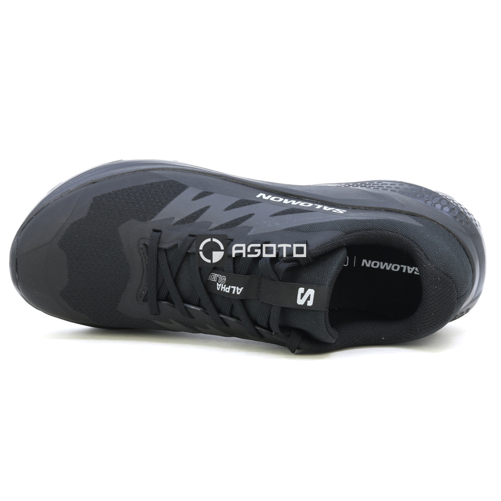részlet SALOMON ALPHAGLIDE Black trekking cipők