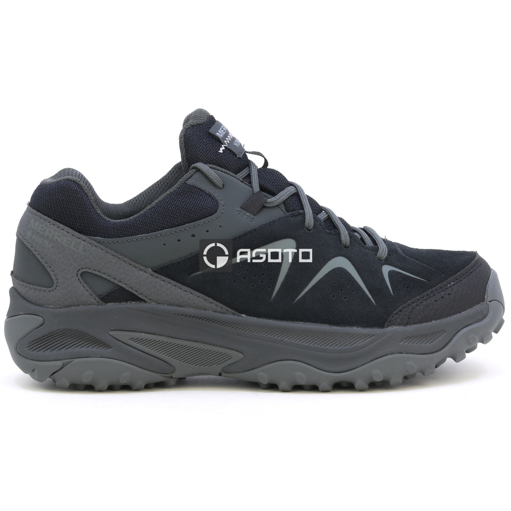 részlet MERRELL YOKOTA 3 GTX black trekking cipők