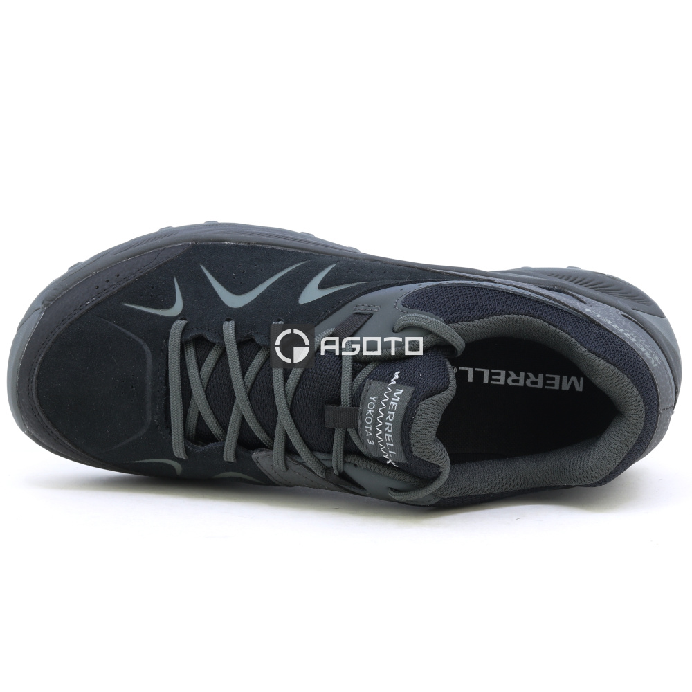 részlet MERRELL YOKOTA 3 GTX black trekking cipők