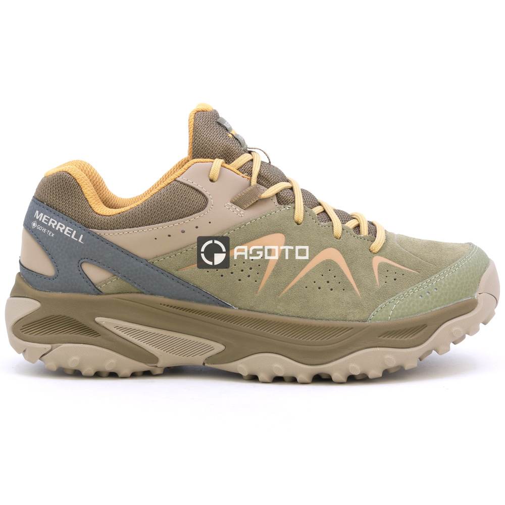részlet MERRELL YOKOTA 3 GTX drab trekking cipők