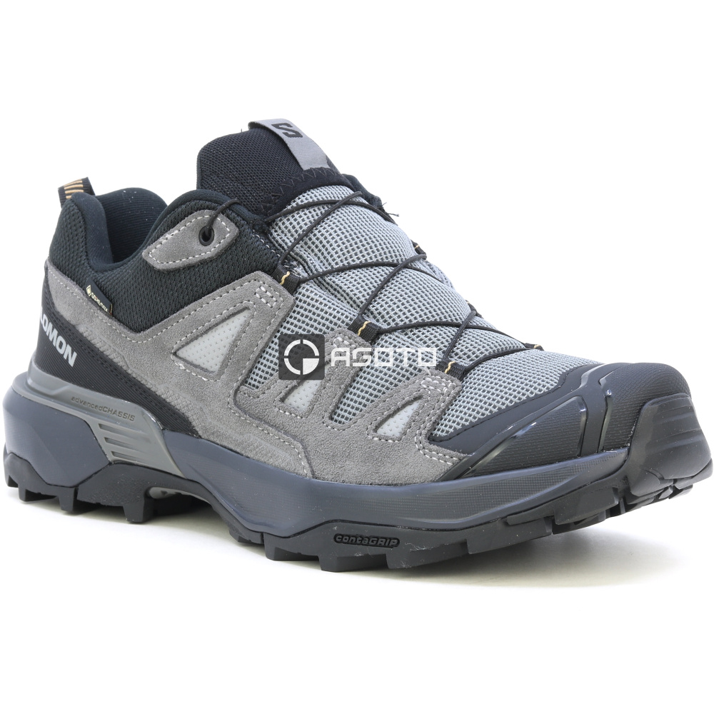 részlet SALOMON X Ultra 360 LTR GTX szürke férfi outdoor cipő Gore-Tex® membránnal