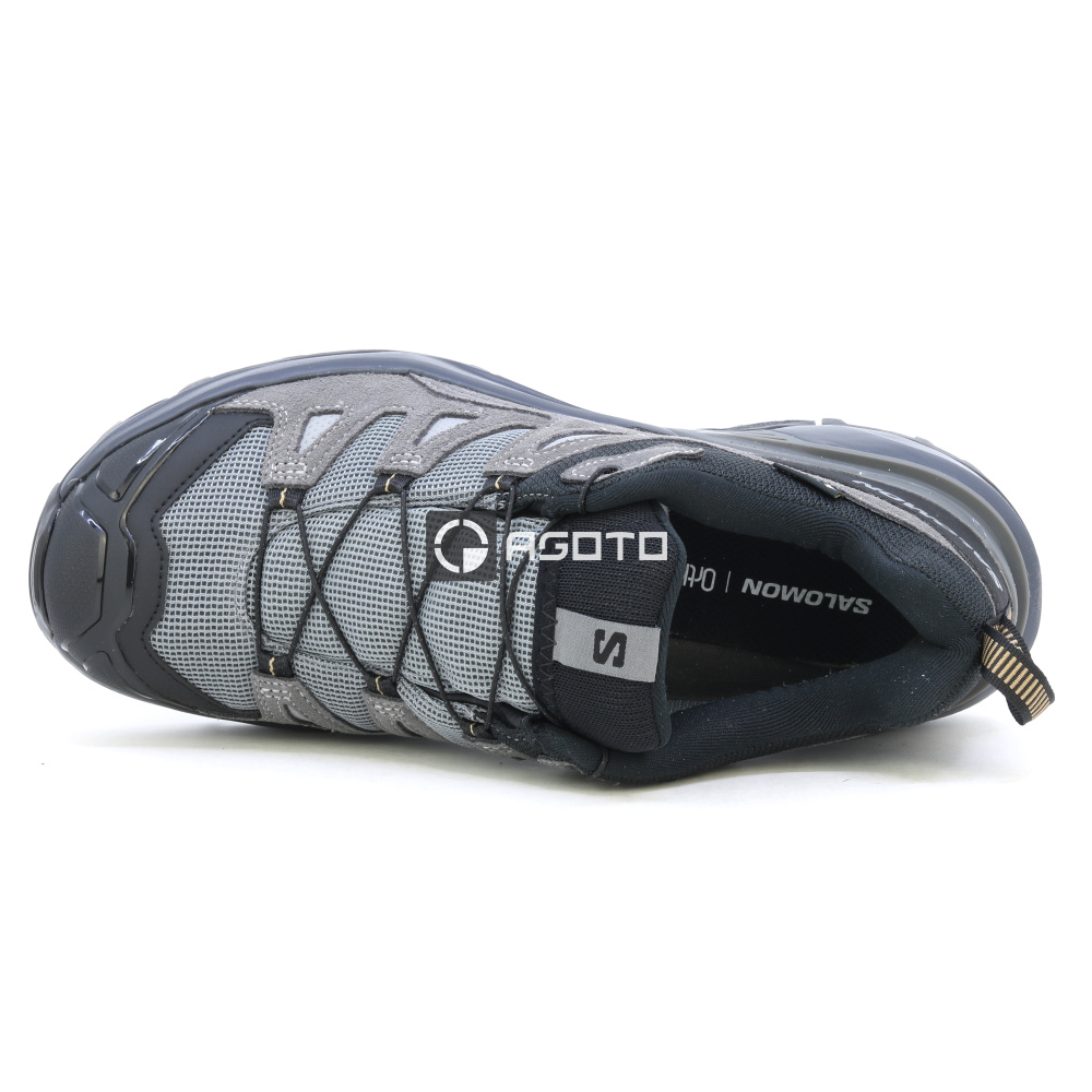 részlet SALOMON X Ultra 360 LTR GTX szürke férfi outdoor cipő Gore-Tex® membránnal