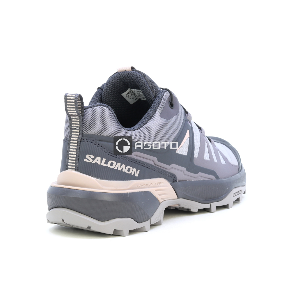 részlet SALOMON X ULTRA 360 W Gull/Nine szürke női outdoor cipő, kényelmes hegyekbe