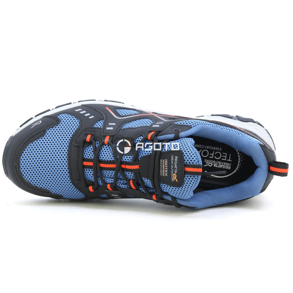 részlet REGATTA Vendeavour kék férfi szellős és kényelmes outdoor cipő