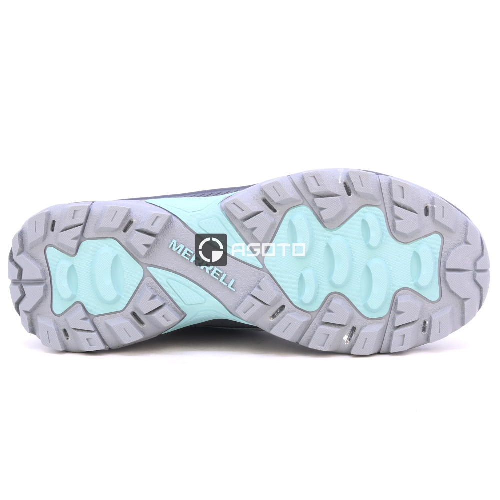 részlet MERRELL SPEED STRIKE 2 GTX zöld női outdoor cipő Gore-Tex® membránnal