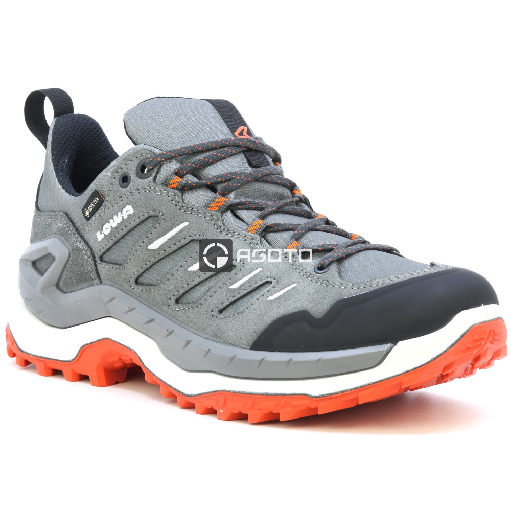 részlet LOWA Innovo GTX Lo szürke férfi outdoor cipő, Gore-Tex® membrán