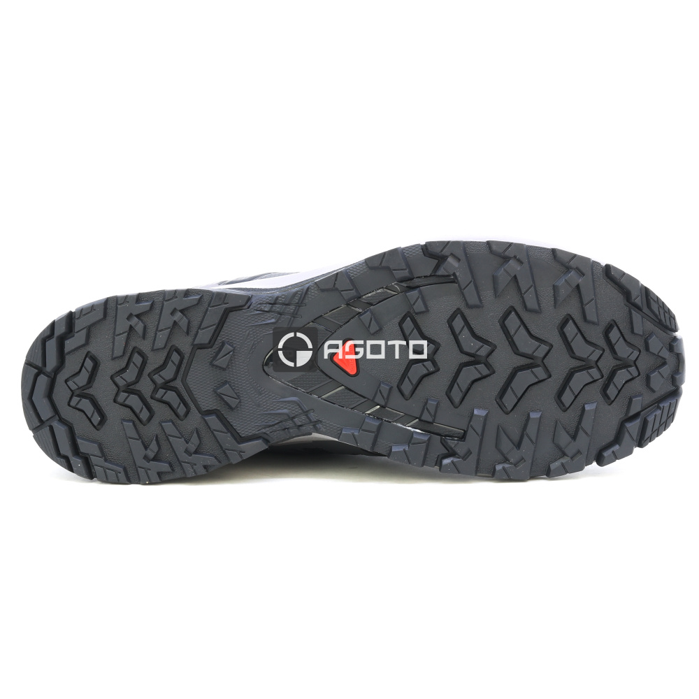 részlet SALOMON XA PRO 3D V9 W fekete női könnyű outdoor cipő, amely jól szellőzik