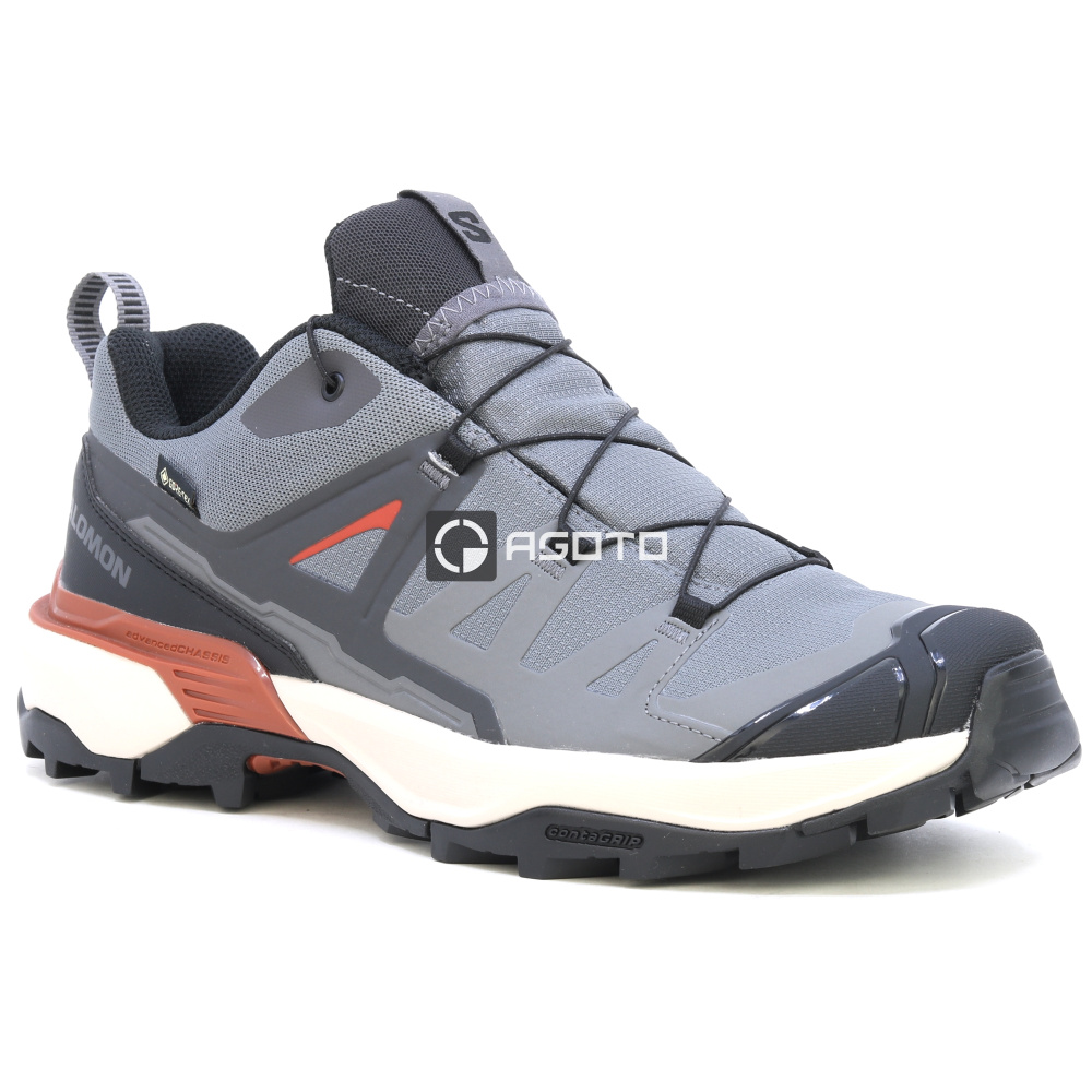 részlet SALOMON X ULTRA 360 GTX szürke férfi outdoor cipő Gore-Tex® membránnal