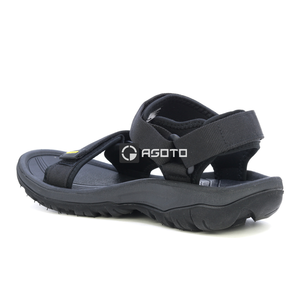 részlet GRISPORT Sasso 60 fekete férfi outdoor szandál, strapabíró terephasználatra és r