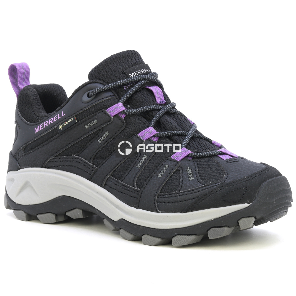 részlet MERRELL Claypool 2 Sport GTX fekete női túracipő, Gore-Tex® membrán