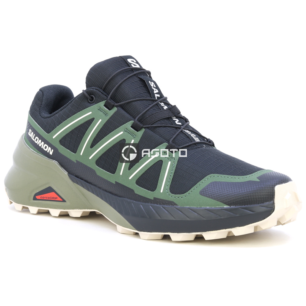részlet SALOMON Speedcross Peak Black fekete férfi outdoor cipő