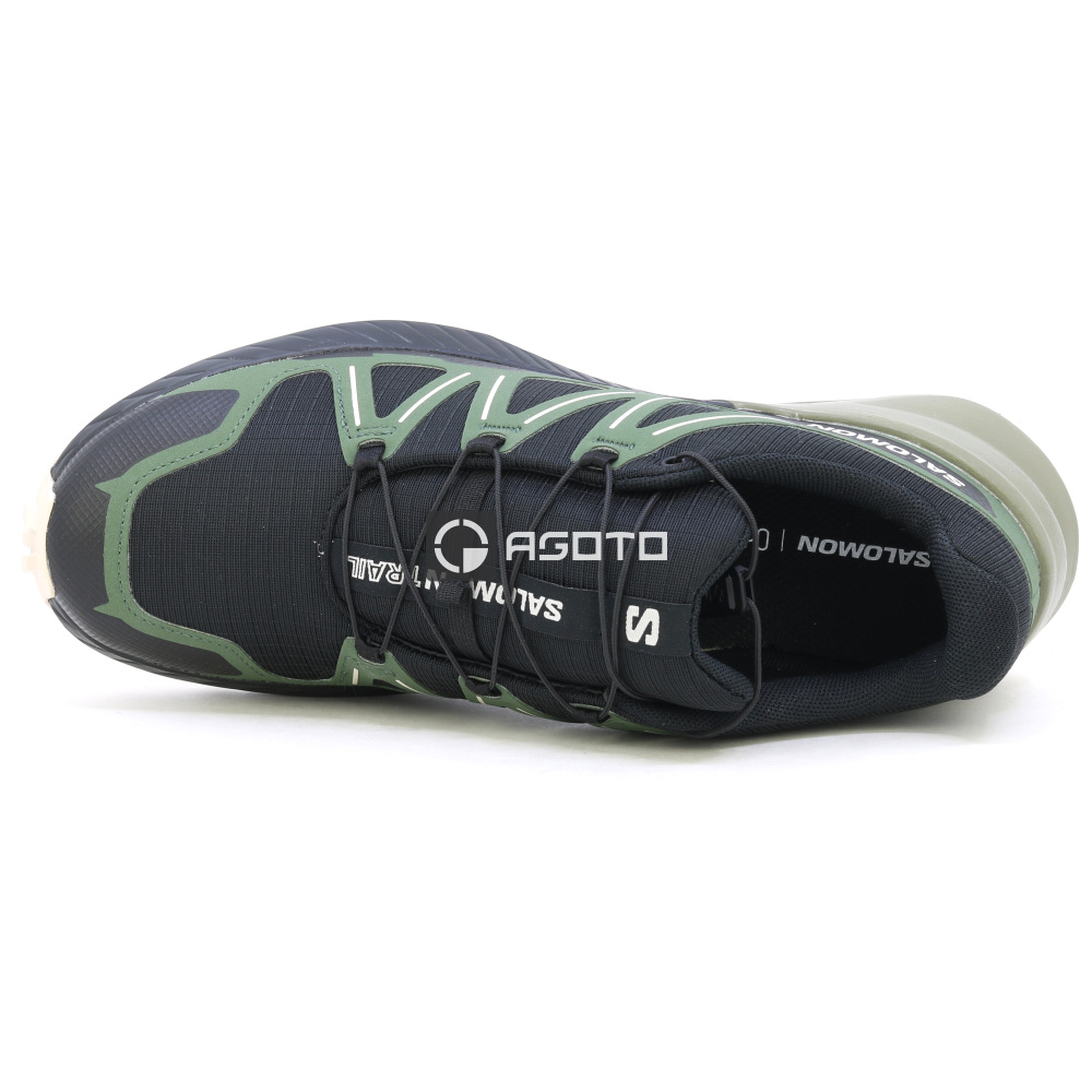 részlet SALOMON Speedcross Peak Black fekete férfi outdoor cipő