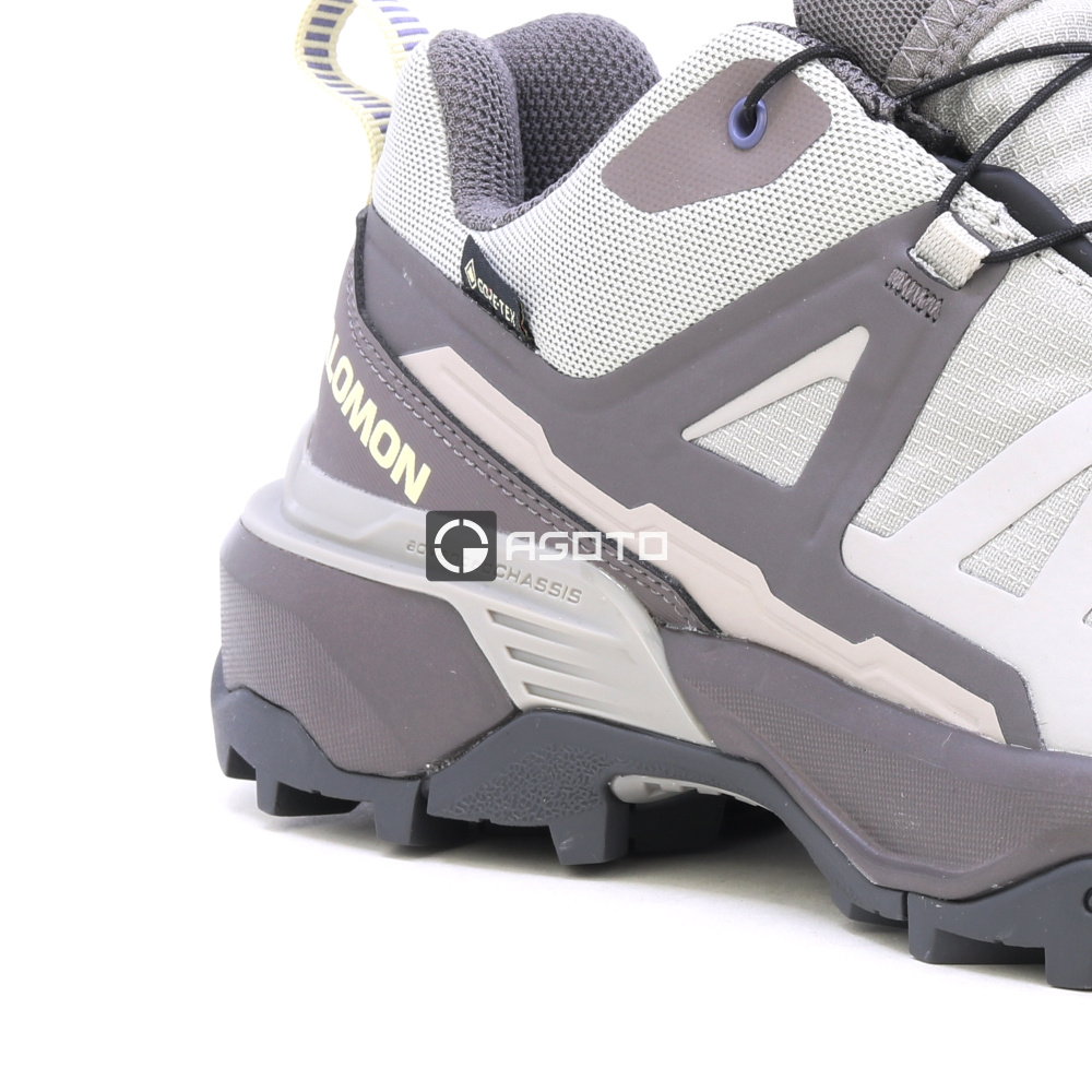 részlet SALOMON X Ultra 360 GTX W szürke női outdoor cipő, Gore-Tex membrán
