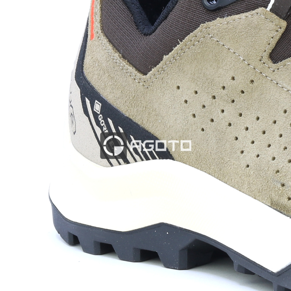 részlet LOWA Explorer GTX bézs férfi bőr outdoor cipő GORE-TEX membránnal