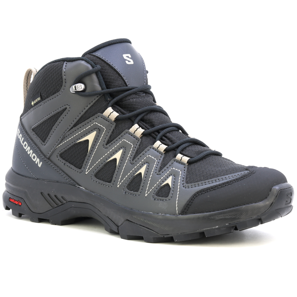 részlet Férfi túracipő SALOMON X BRAZE MID GTX