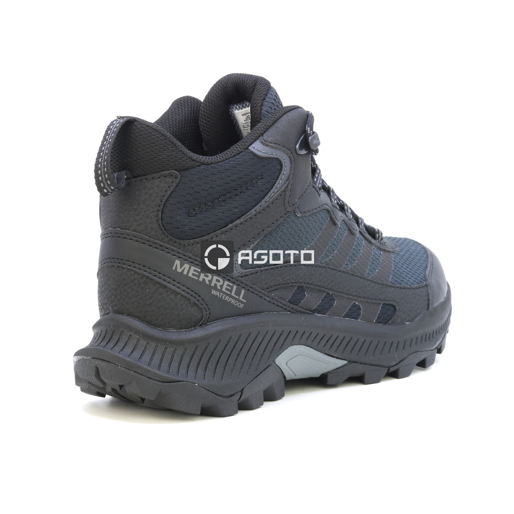 részlet MERRELL SPEED STRIKE 2 MID WP black trekking cipő