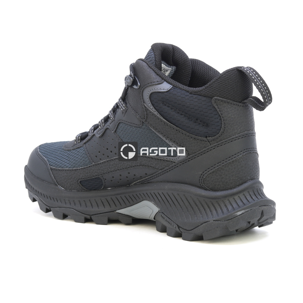 részlet MERRELL SPEED STRIKE 2 MID WP black trekking cipő