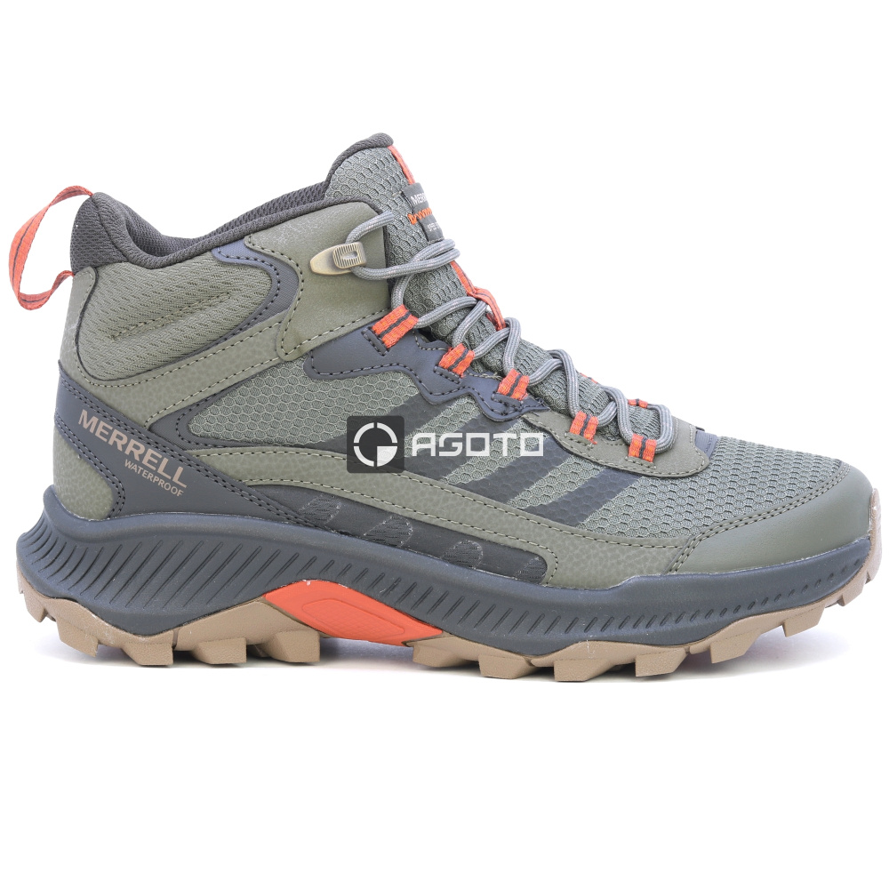 részlet MERRELL SPEED STRIKE 2 MID WP black trekking cipő