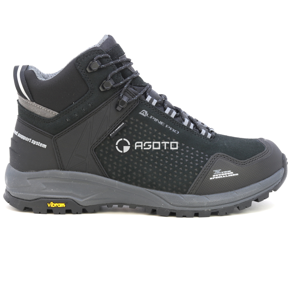 részlet ALPINE PRO Erahe PTX membrane trekking cipő