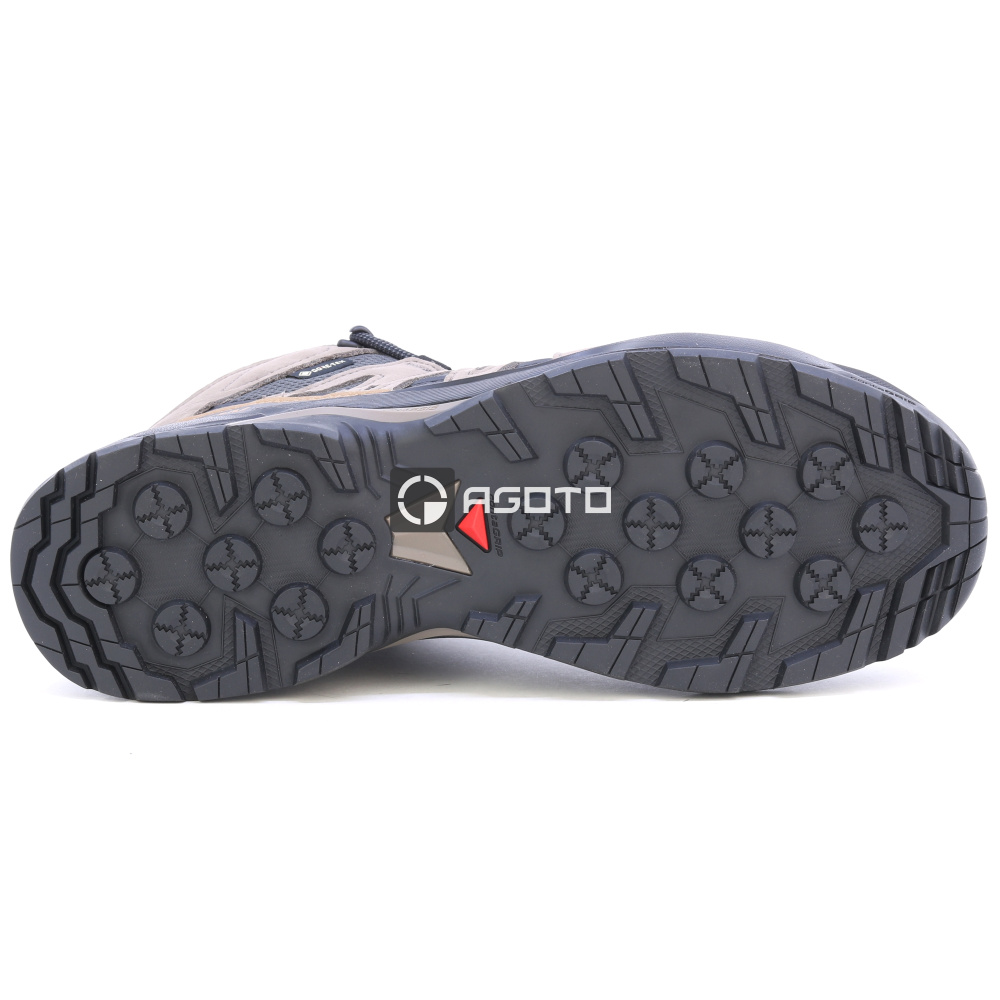 részlet SALOMON X-Adventure Recon GTX Mid membrán Gore-Tex® trekking cipő
