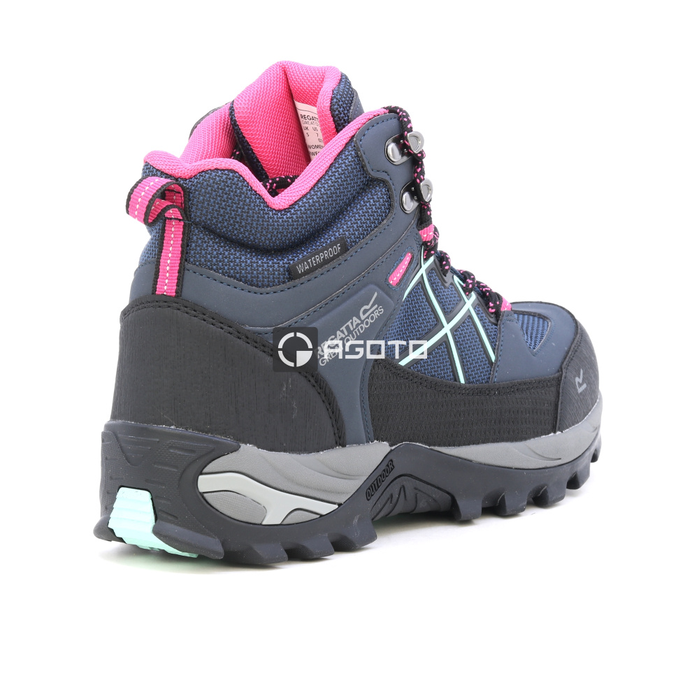 részlet REGATTA Samaris Boot III kék női outdoor túracipő Isotex membránnal