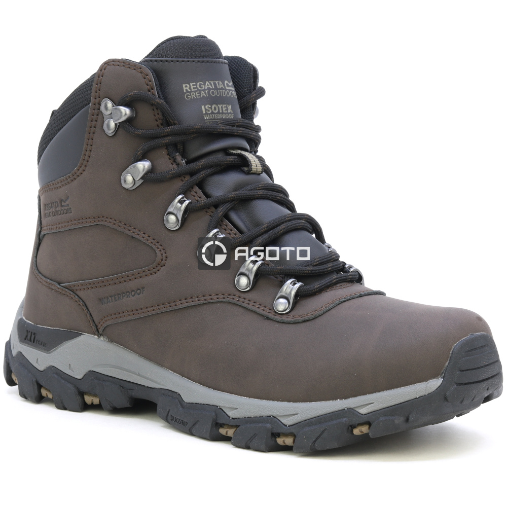 részlet REGATTA Holcombe Classic barna férfi száras outdoor cipő Isotex membránnal