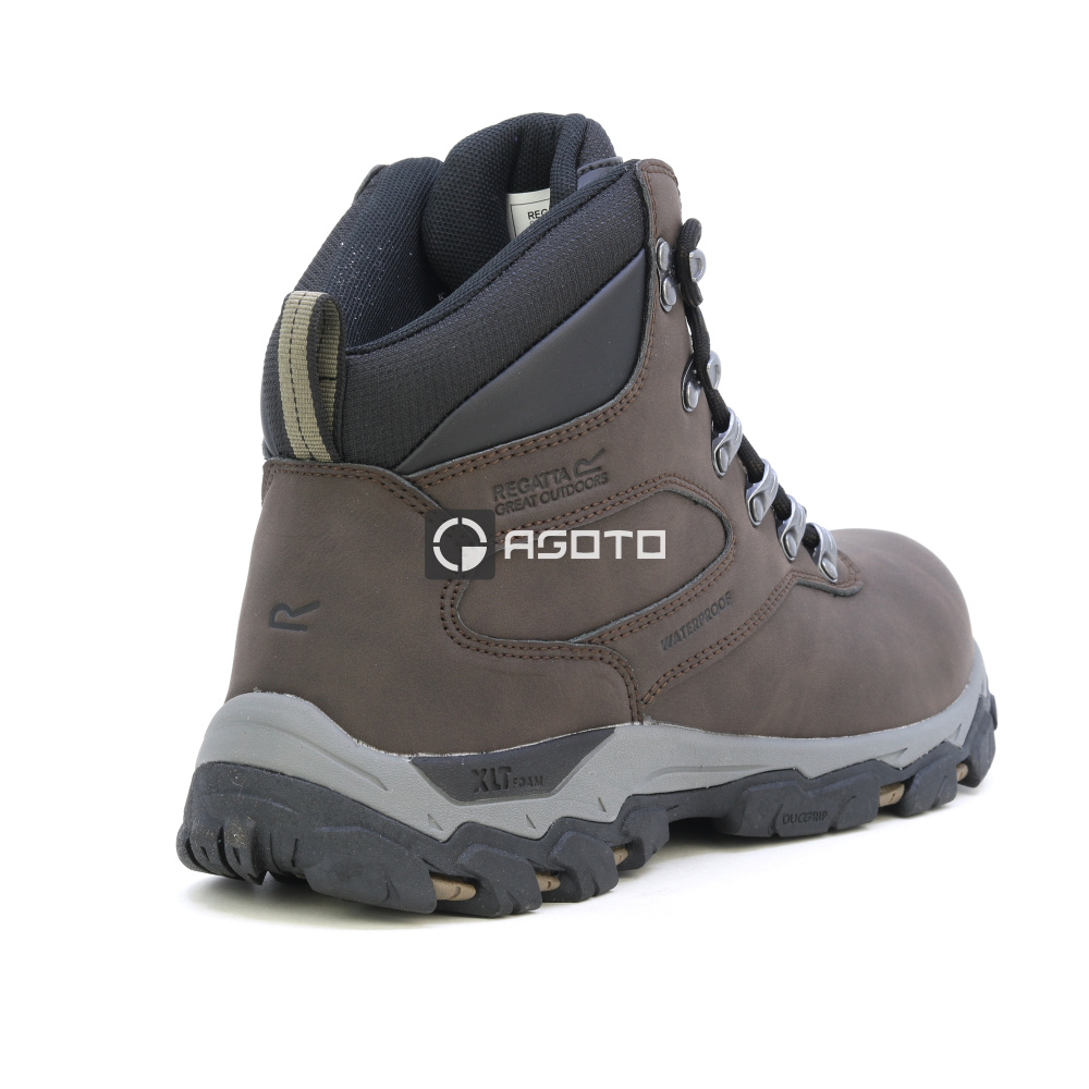 részlet REGATTA Holcombe Classic barna férfi száras outdoor cipő Isotex membránnal