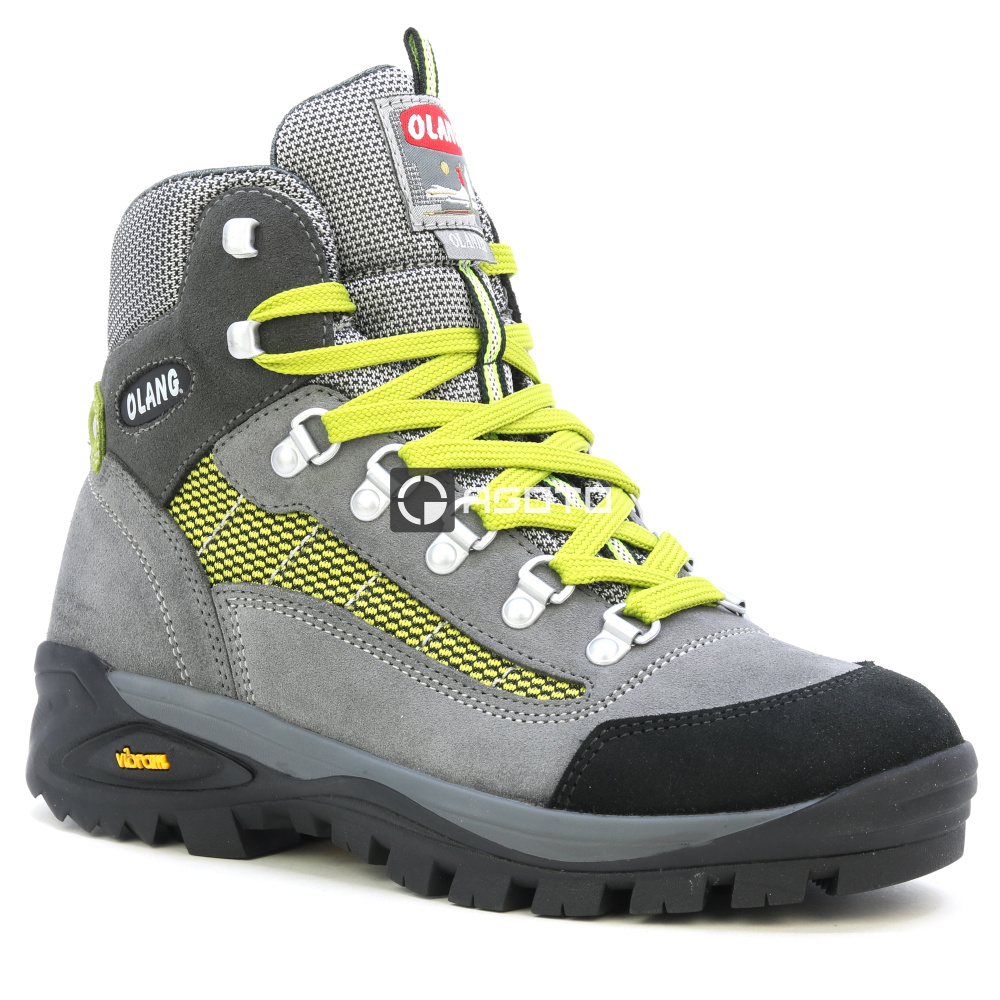 részlet OLANG Tarvisio 822 szürke női kényelmes bőr outdoor cipő membránnal