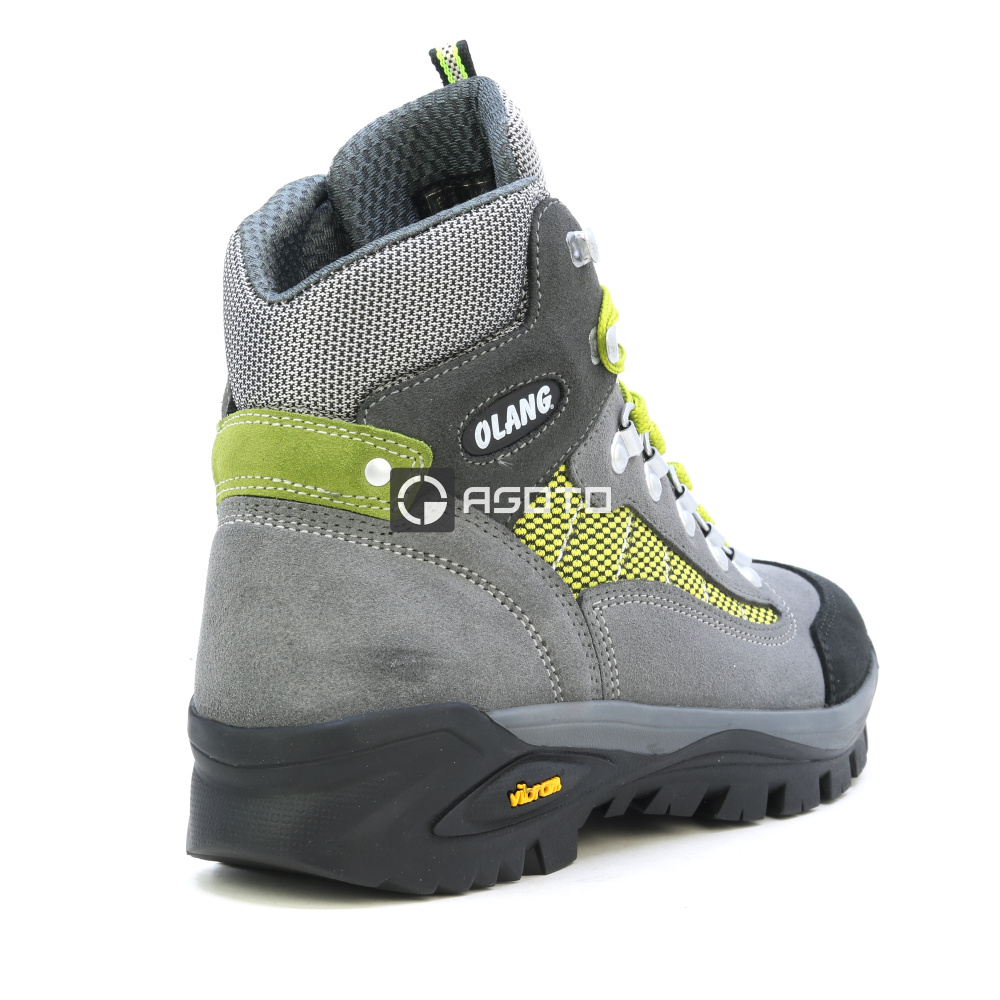 részlet OLANG Tarvisio 822 szürke női kényelmes bőr outdoor cipő membránnal