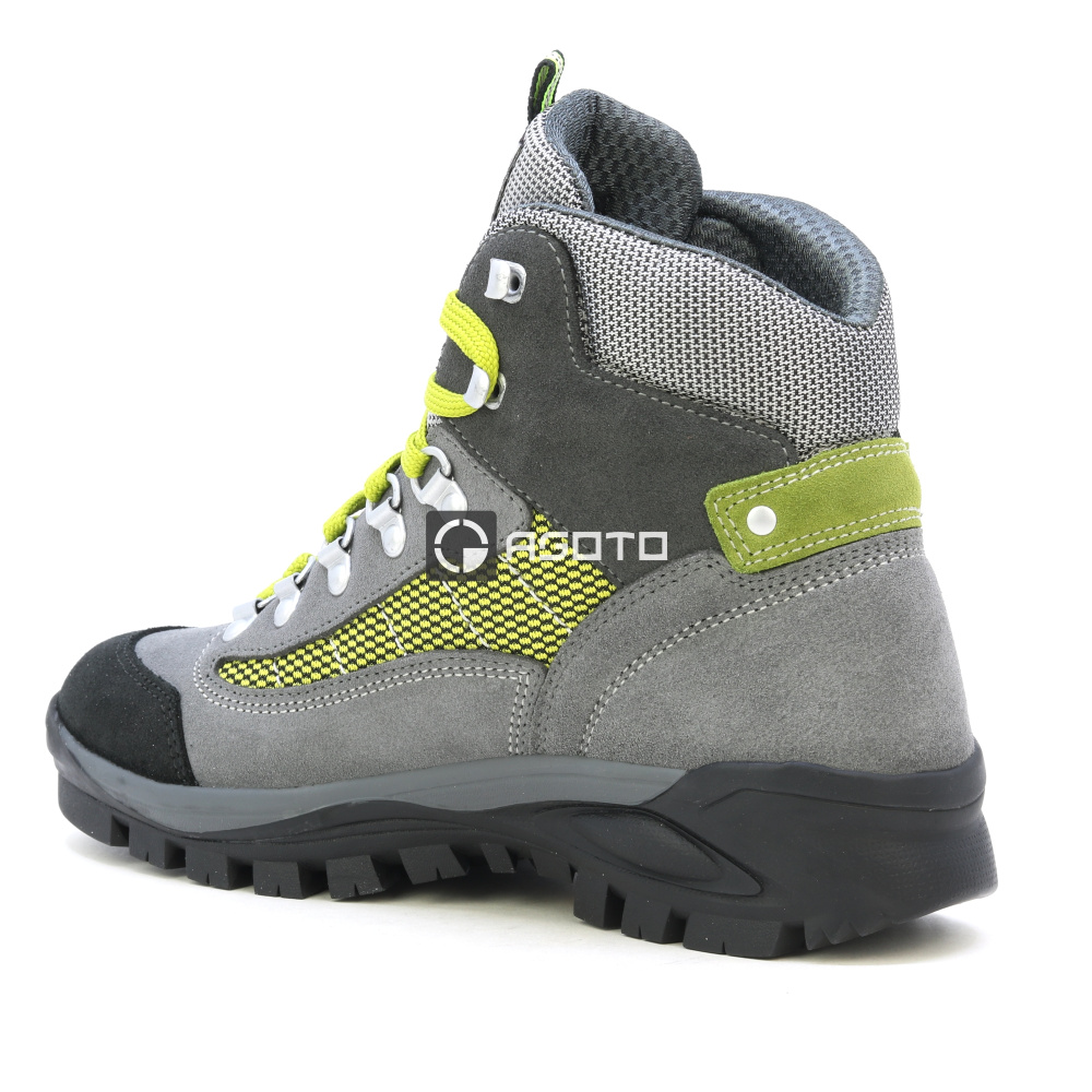 részlet OLANG Tarvisio 822 szürke női kényelmes bőr outdoor cipő membránnal