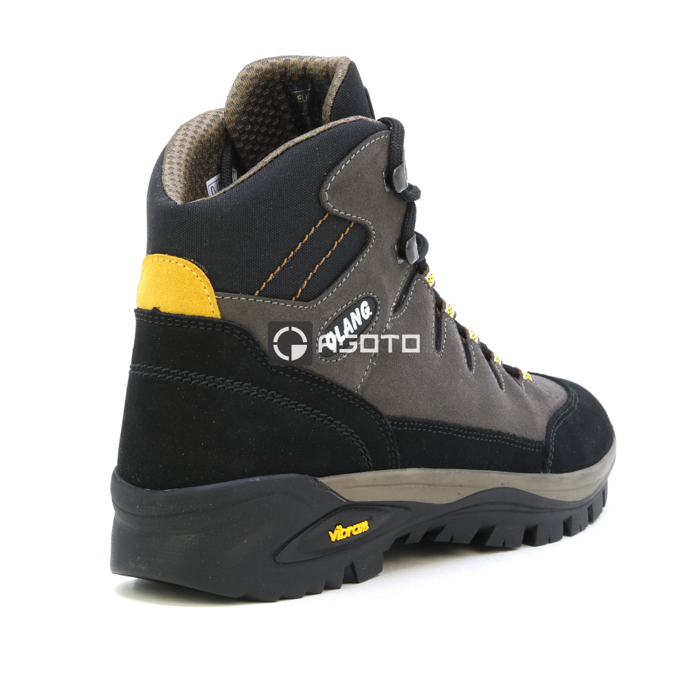 részlet OLANG Badia 896 barna férfi kényelmes bőr outdoor cipő membránnal