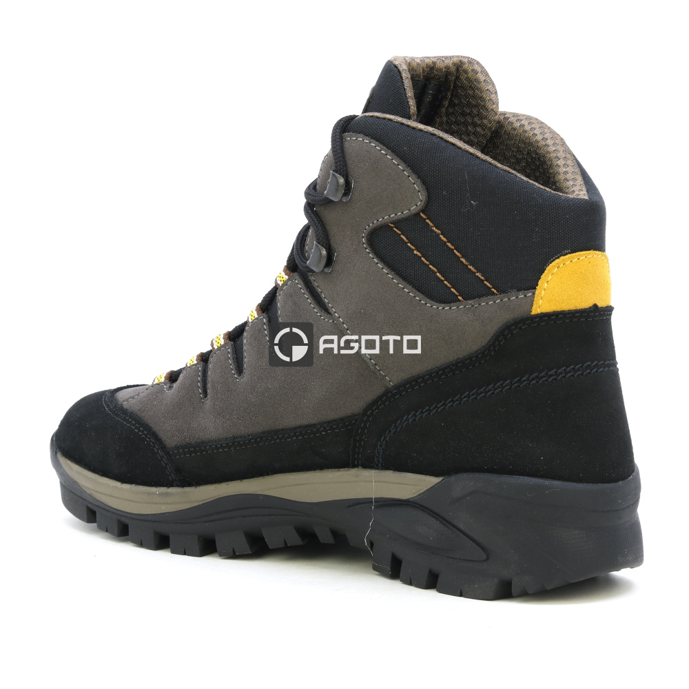 részlet OLANG Badia 896 barna férfi kényelmes bőr outdoor cipő membránnal